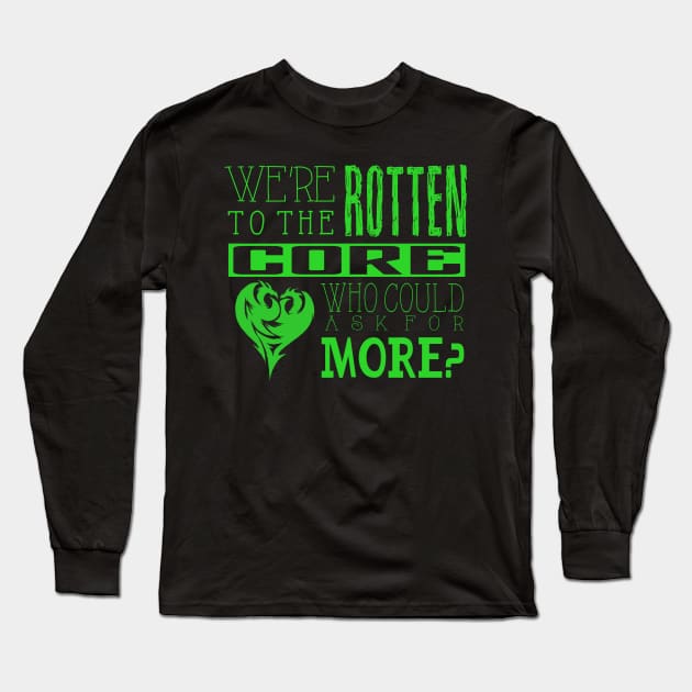 Mal Rotten Long Sleeve T-Shirt by xyurimeister